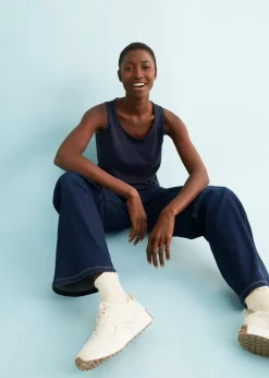 Long-Top aus reiner Baumwolle (5er Pack)