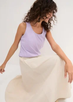 Long-Top aus reiner Baumwolle (5er Pack)