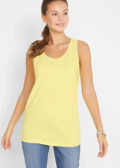 Long-Top aus reiner Baumwolle (5er Pack)