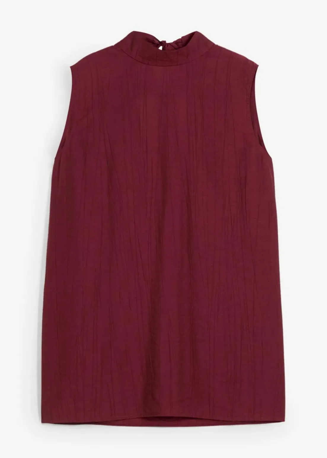 Long-Top aus strukturiertem Viskose-Mix