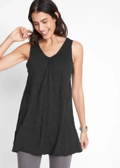 Long-Top mit Crash-Effekt