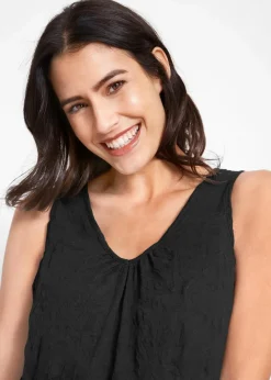 Long-Top mit Crash-Effekt