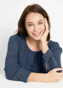 Long-Tunika aus Baumwolle