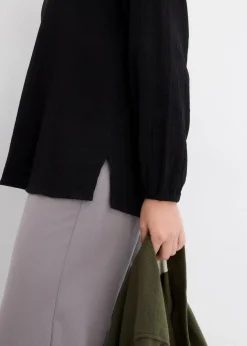 Long-Tunika aus Musselin