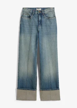 Loose Straight-Jeans High Waist