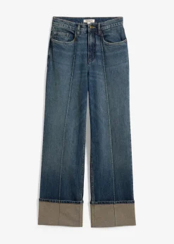 Loose Straight-Jeans High Waist