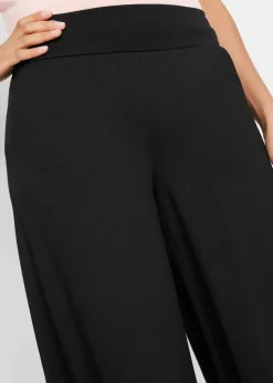 Loungewear Culotte mit weitem Bein