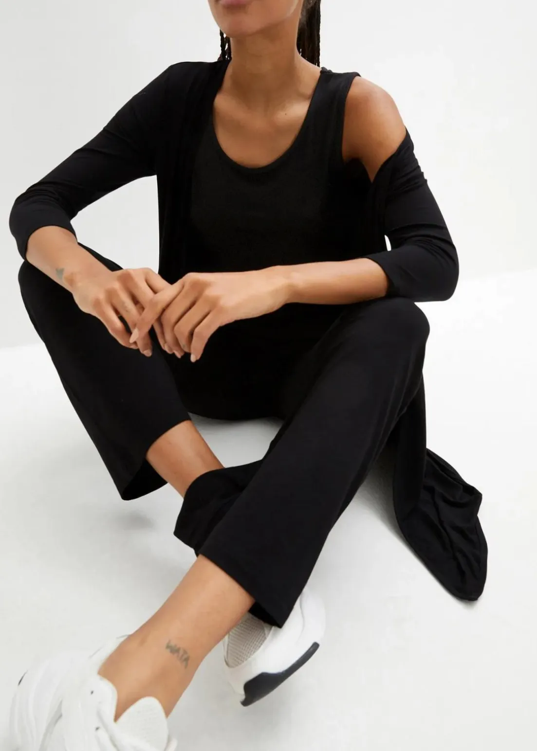 Loungewear Hausanzug (3-tlg.Set) mit Viskose