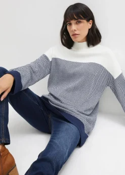 Lässiger Longpullover