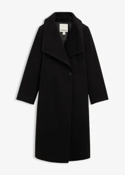 Mantel aus Wollimitat