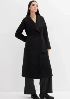 Mantel aus Wollimitat