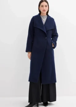 Mantel aus Wollimitat