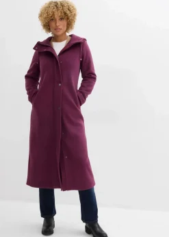 Mantel aus Wollimitat, Maxi-Länge