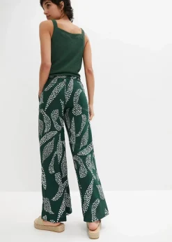 Marlenehose aus fließender Viskose