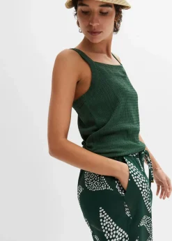 Marlenehose aus fließender Viskose