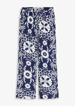 Marlenehose aus fließender Viskose