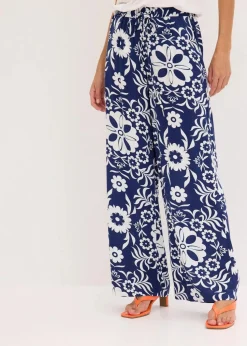 Marlenehose aus fließender Viskose