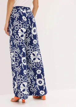 Marlenehose aus fließender Viskose