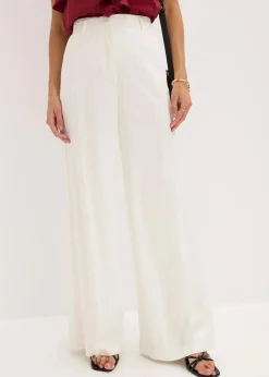 Marlenehose aus fließender Viskose