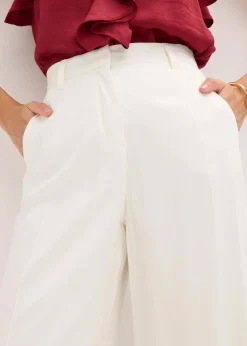 Marlenehose aus fließender Viskose