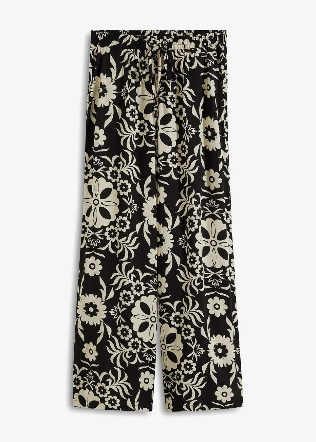 Marlenehose aus fließender Viskose