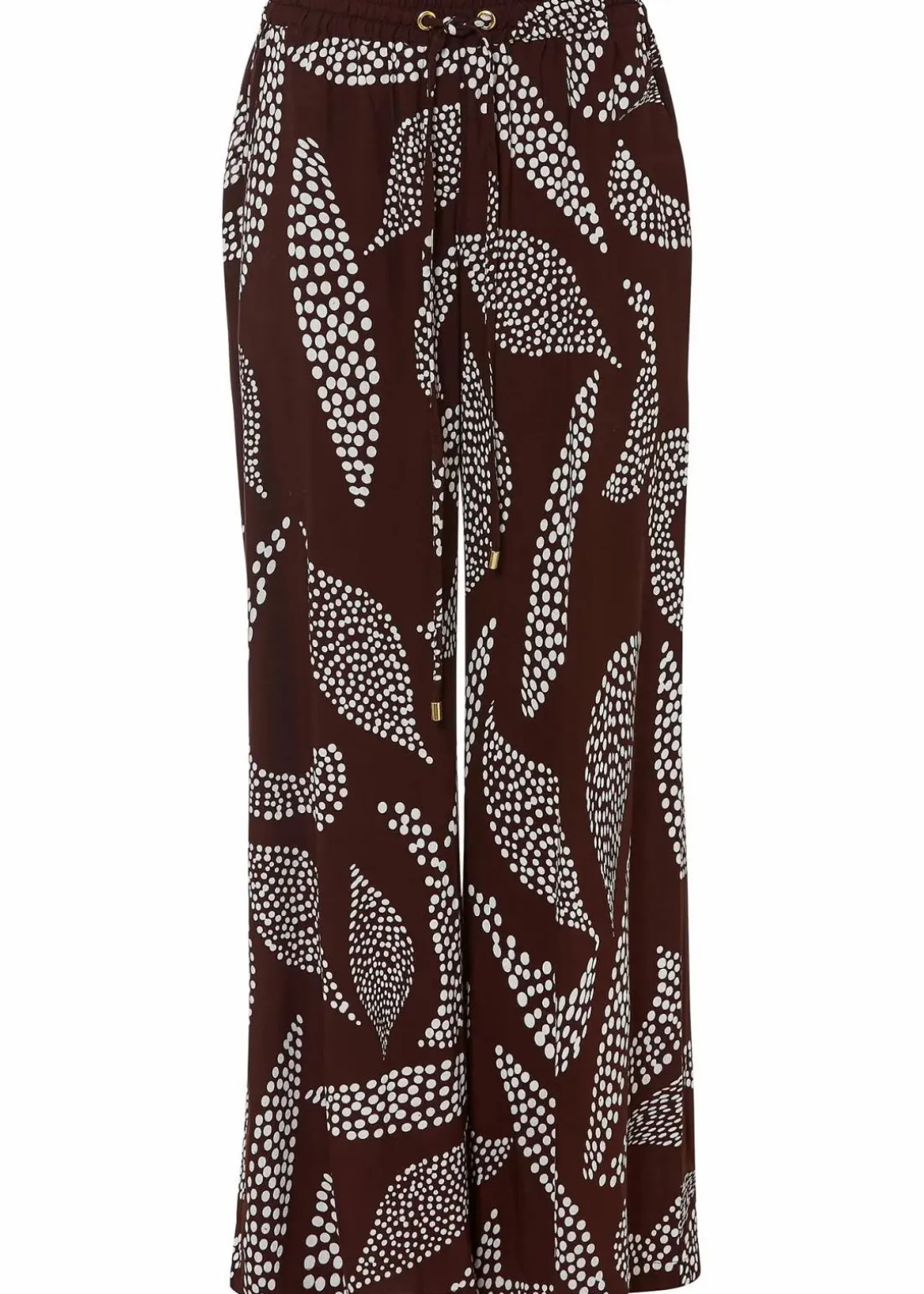 Marlenehose aus fließender Viskose