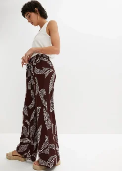 Marlenehose aus fließender Viskose