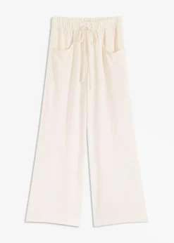 Marlenehose aus leichtem Crêpe