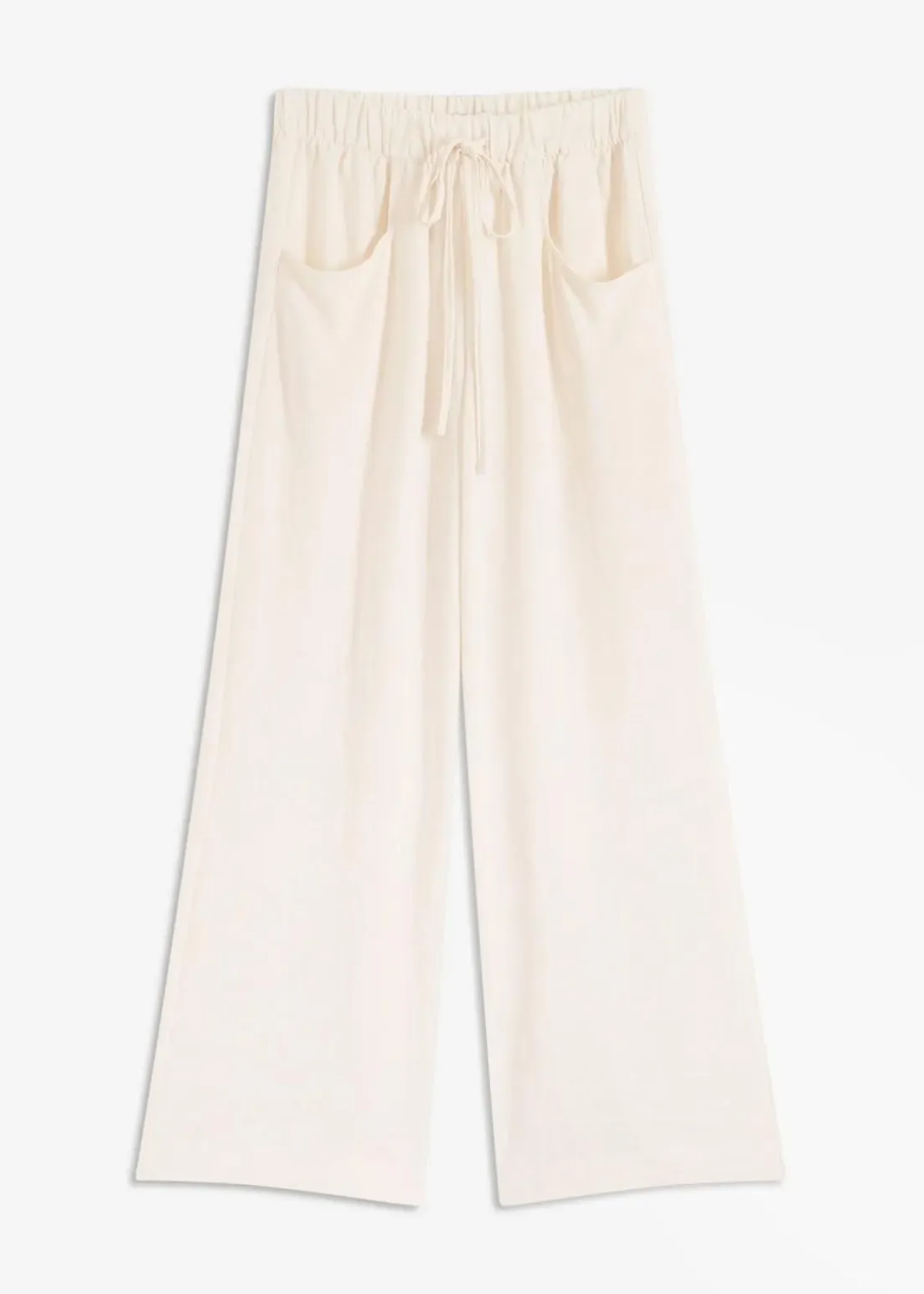 Marlenehose aus leichtem Crêpe