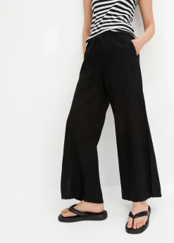 Marlenehose aus Leinen