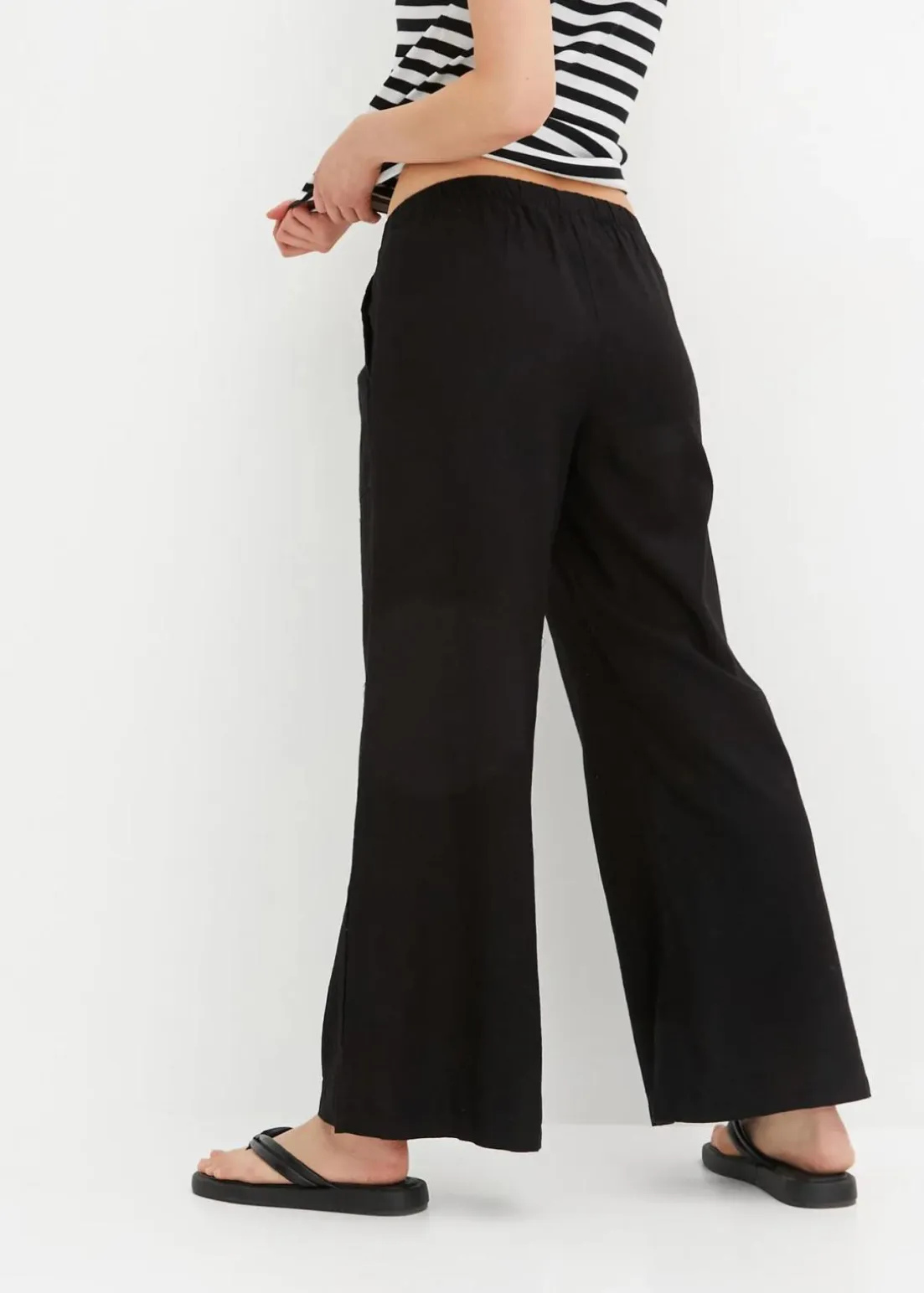 Marlenehose aus Leinen