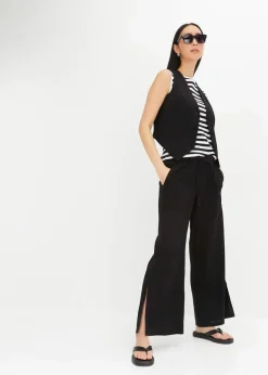 Marlenehose aus Leinen