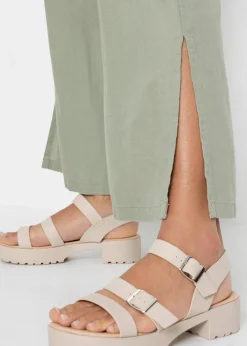 Marlenehose aus Leinen