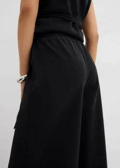 Marlenehose aus Piqué