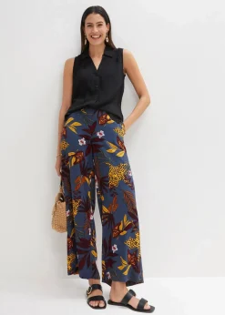 Marlenehose aus reiner Viskose