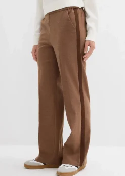 Marlenehose in Wolloptik