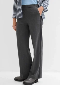 Marlenehose in Wolloptik