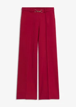 Marlenehose mit Ziergürtel