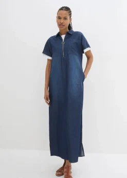 Maxi-Jeanskleid