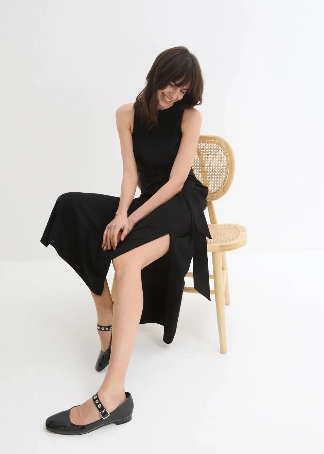 Maxikleid aus Baumwolle