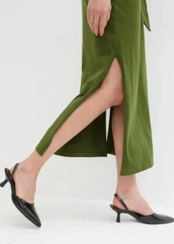 Maxikleid aus Baumwolle