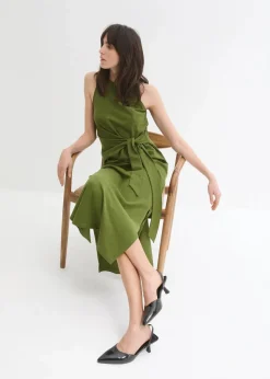 Maxikleid aus Baumwolle