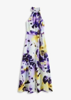 Maxikleid aus fester Scuba-Qualität