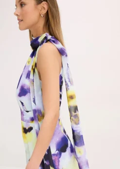 Maxikleid aus fester Scuba-Qualität