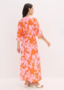 Maxikleid aus fließendem Satin