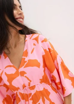 Maxikleid aus fließendem Satin