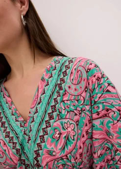 Maxikleid aus fließender Viskose