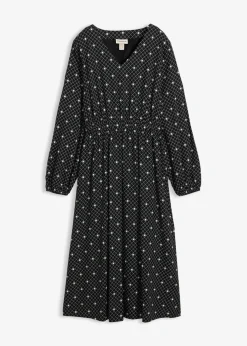 Maxikleid aus fließender Viskose