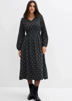 Maxikleid aus fließender Viskose