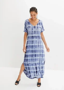 Maxikleid aus fließender Viskose